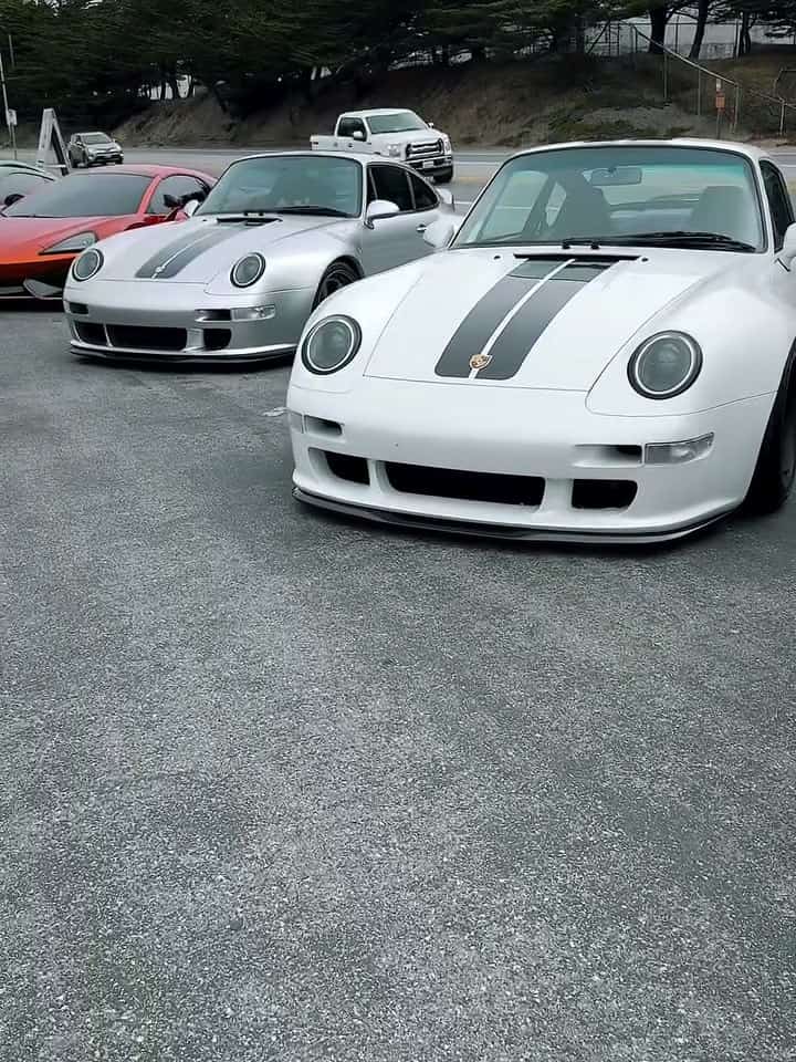 Gunther Werks Porsche 993 at the 2026 rally