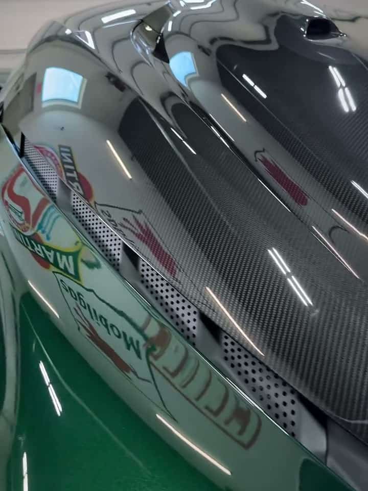 Detail work around the Valhalla's intakes